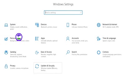 Windows 10 Settings